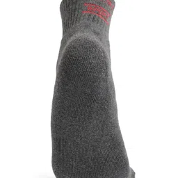 CRUSSET Men Pack Of 3 Assorted Cotton Ankle-Length Socks image 4