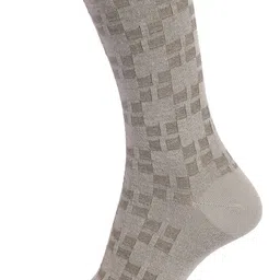 Dollar Socks Men Pack of 3 Assorted Printed Calf-Length Cotton Socks image 5