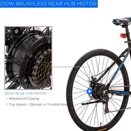 waltx Spark 5 700C inches 7 Gear Lithium-ion (Li-ion) Electric Cycle image 5