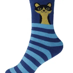 Dollar Socks Kids Pack Of 5 Assorted Cotton Calf Length Socks image 3