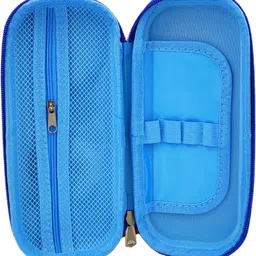 poksi Peppa Pig EVA pencil Pouch with Inside zipper and Pencil Holder | stationery Organizer for School Kids Art EVA Pencil Box image 3