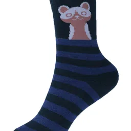 Dollar Socks Kids Pack Of 5 Assorted Cotton Calf Length Socks image 4