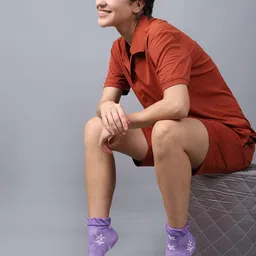 Dollar Socks Men Pack Of 3 Patterned Cotton Ankle-Length Socks image 3