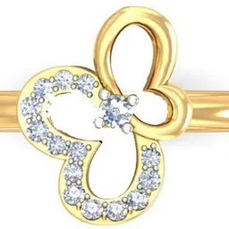 avsar AVR452YA 18kt Diamond Yellow Gold ring image 1