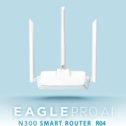 D-Link R 04 Wireless Router 2.4 GHz 300 Mbps Wifi Speed Single Band External Antenna Ethernet (Cable Broadband) image 5
