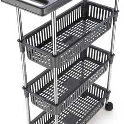 finner Plastic Kitchen Trolley image 4