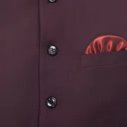 favoroski Solid Men Waistcoat image 4