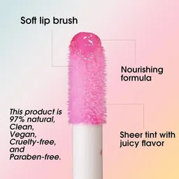 fozzby COMBO OF 4 PRODUCT LIMPET BEAUTY TEDDY BEAR LIP GLOSS & ICE GLOSS image 2