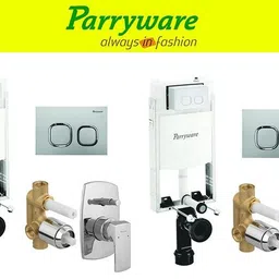 parryware Half Frame Concealed Cistern, with divater body upper Euclid set of 2 pic 220 Dual Flush Tank-picture-41