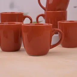 storepedia Pack of 12 Ceramic Tea Cups Set of 12 200ml Coffee Cup & Coffee Mug Set for Home, Office & Kitchen-picture-17