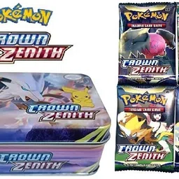 crazybuy NewPokemon Sword & Shield Crown Zenith Vstar Vmax V And Basic Cards with tin-picture-18