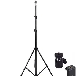 SURYAKUSH 2.1m professional tripod with clip in low price Monopod Kit, Tripod Kit, Tripod Ball Head-image-12
