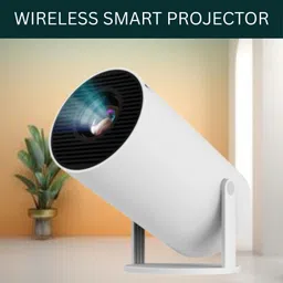 CLAIRBELL Smart (Projector) 1080P & 4K Support Rotatable Design With Netflix/Prime etcO274 (4500 lm / 1 Speaker / Wireless / Remote Controller) Portable Projector-image-77