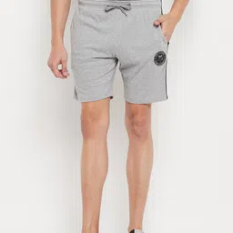 duke Solid Men Grey Regular Shorts image 1