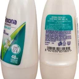 rexona fresh lily even skin tone roll-on Deodorant Roll-on - For Women image 2