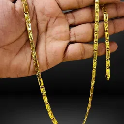 rkb sales 1 gm high quality gold plated men's chain Gold-plated Plated Alloy Chain-picture-30