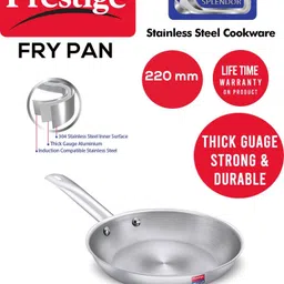 prestige TriPly Fry Pan 22 cm diameter 1.2 L capacity image 2