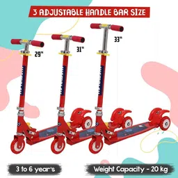 wembley Scooter Age Group 3 to 5 Years- RED image 2