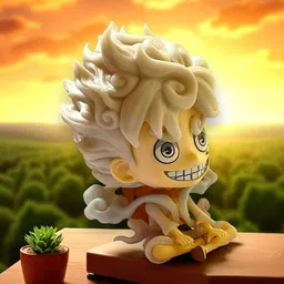 ssappliances Monkey D. Luffy Action Figure | One Piece Anime Mini PVC Collectible Toy image 3