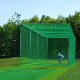 blumax Cricket Practice Net – 30 × 10 ft (Green) – Heavy Duty Nylon Cricket Net image 4
