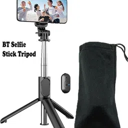 BUFONA RR1 Selfie Stick Mobiles Video Stand 3in1 Holder In Gimbal Stabilizer +Bag Tripod, Tripod Kit, Monopod-picture-19