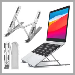 Miniaura Adjustable Laptop Stand Ergonomic Portable Tablet Stand Foldable_F16 Adjustable Laptop Stand Ergonomic Portable Tablet Stand Foldable_F3 Aluminium Desk Stand Rotatable Laptop Stand with Adjustable Height Compatible with Universal Laptops-picture-48