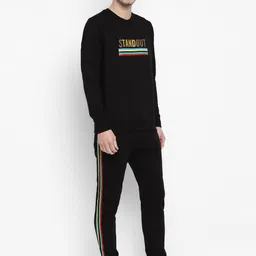 Alan Jones Men Typography Printed Tracksuits image 2