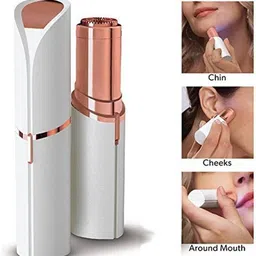 Viksenterprise Face Hair Remover Upper Lip, Chin, Eyebrow Trimmer Shaver Machine for Women Runtime Cordless Epilator image 4