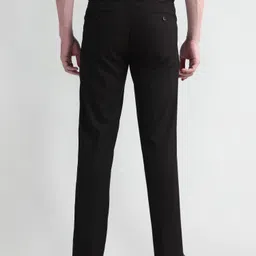 arrow Men Regular Fit Brown Polyester Trousers image 5