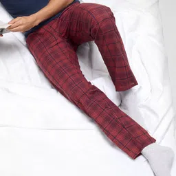 xyxx Checkmate Intellieaze Combed Cotton Checks Men Pyjama image 2