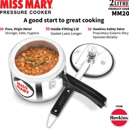 hawkins Miss Mary (MM20) 2 L Pressure Cooker image 3