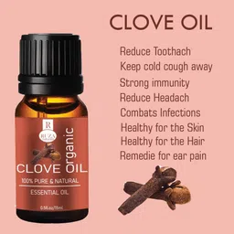 ruza Clove Essential Oil 100% Natural & Pure for Teeth,Skin and Hair (15ml) image 3