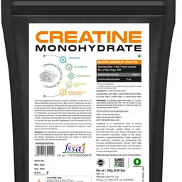 as-it-is nutrition Pure Creatine Monohydrate 300gm for Muscle Building Creatine image 2