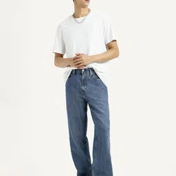 levi's Men Loose Fit Mid Rise Blue Jeans image 5