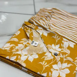 subhan clothing Women Cotton Blend Kurti Pant Set image 3