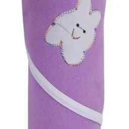 kmrsysco Purple Boon Wrap Free Size Bath Robe image 3