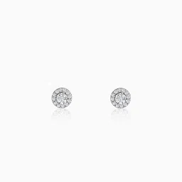 giva Silver Zircon Studded Elegant Stud Earrings Zircon Sterling Silver Stud Earring-picture-25