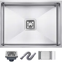 nenoware 24" X 18" X 10" HANDMADE 304 GRADE SINK 304 Stainless ne043 Vessel Sink image 1