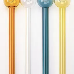 agnix Borosilicate Glass Outside Fitting Hookah Mouth Tip-picture-12