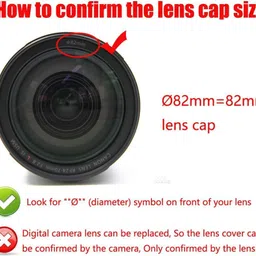 MOSTOS ; Brings Superior 82mm Lens Cap for Nikon - Compatible for Nikon Z9 Z7II Z6IILens Cap image 3