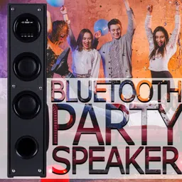 liluns ASD-654 Powerpact bass & stereo audio 100 W Bluetooth Tower Speaker image 5
