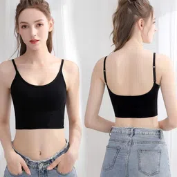 under 1000 Pack of 3 Women T-Shirt Lightly Padded Bra image 2