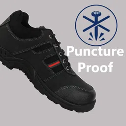 elecant Steel Toe Synthetic Leather Safety Shoe image 3