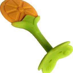 rshopway Fruit Shape Silicone Teethers Soft Stick Chews Nibbler for Baby Dental Care Teether image 3