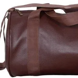 rocketsale 20 L Gym Duffel Bag - DB_Leather Duffle Gym Bag - Black, Brown-picture-36