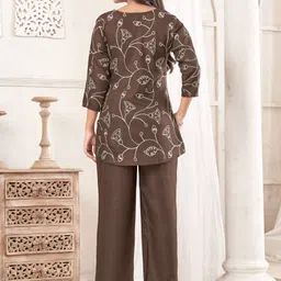 p three pluse Top Palazzos Co-ords Set image 2