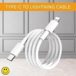 IMPLEXMART Lightning Cable 1 m USB C to Lightning Cable Mobile Charger Cable for iPhone Series 14/13/12/11L215-picture-35