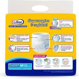 lifree ADULT DAIPERS Adult Diapers - M image 2