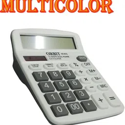 Multifunctional Basic 12 Digit Dual Power Calculator With LCD Display Orbit Basic Calculator image 3
