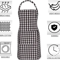 loomantha Cotton Home Use Apron - Free Size image 2